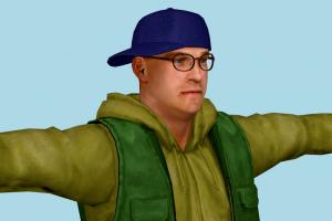 Urban Man DR1, boy, urban, male, man, people, human, character